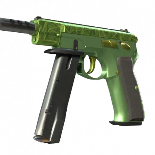 CZ75-Auto | Emerald Quartz (Minimal Wear)