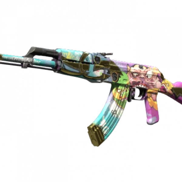 Souvenir AK-47 | B the Monster (Well-Worn)