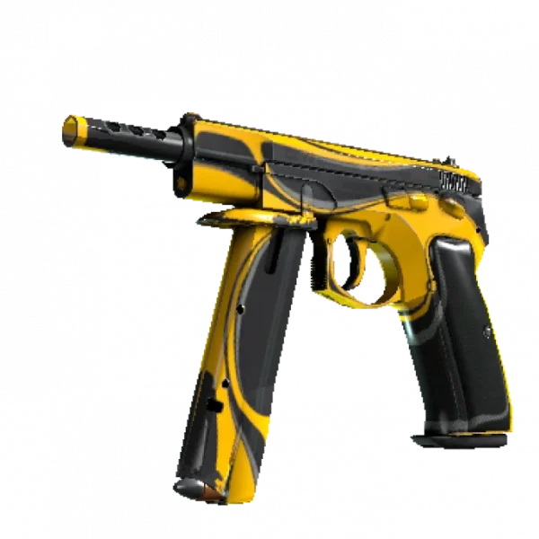 StatTrak™ CZ75-Auto | Yellow Jacket (Field-Tested)