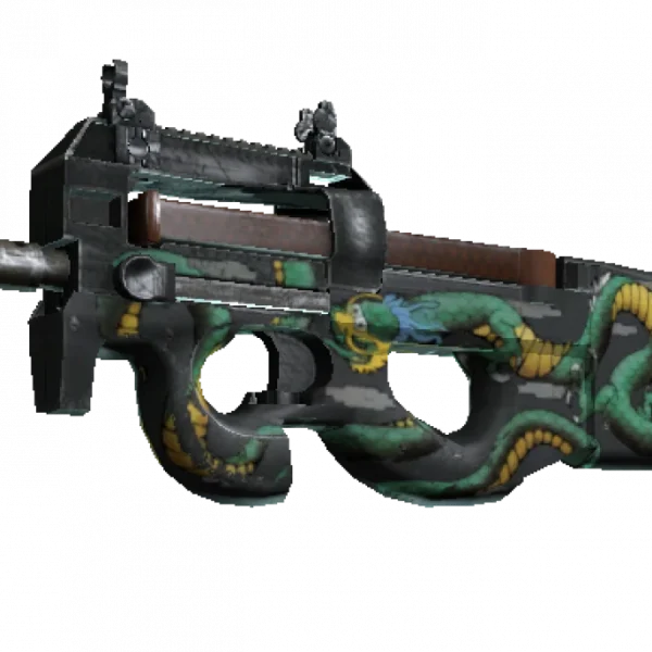 StatTrak™ P90 | Emerald Dragon (Field-Tested)