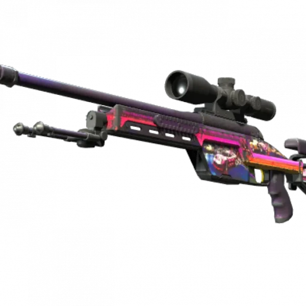 StatTrak™ SSG 08 | Turbo Peek (Well-Worn)