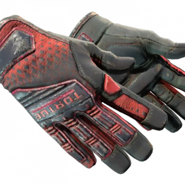 ★ Specialist Gloves | Crimson Kimono (Battle-Scarred)