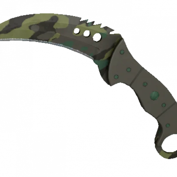 ★ StatTrak™ Talon Knife | Boreal Forest (Minimal Wear)