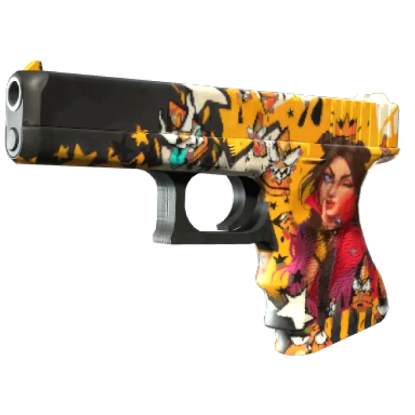 StatTrak™ Glock-18 | Bullet Queen (Minimal Wear)
