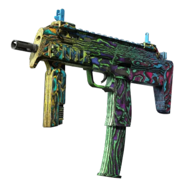 StatTrak™ MP7 | Neon Ply (Minimal Wear)
