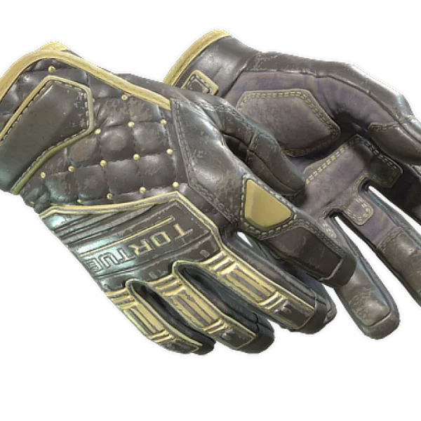 ★ Specialist Gloves | Chocolate Chesterfield (Battle-Scarred)