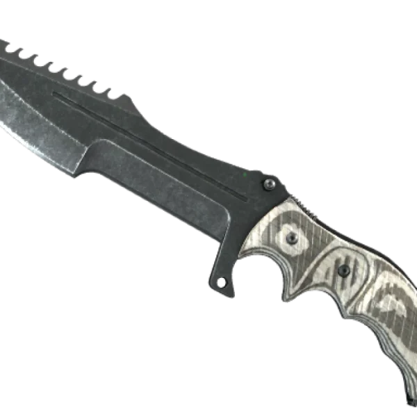 ★ StatTrak™ Huntsman Knife | Black Laminate (Minimal Wear)